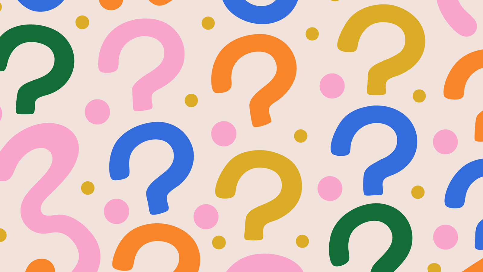 Illustraion of question marks