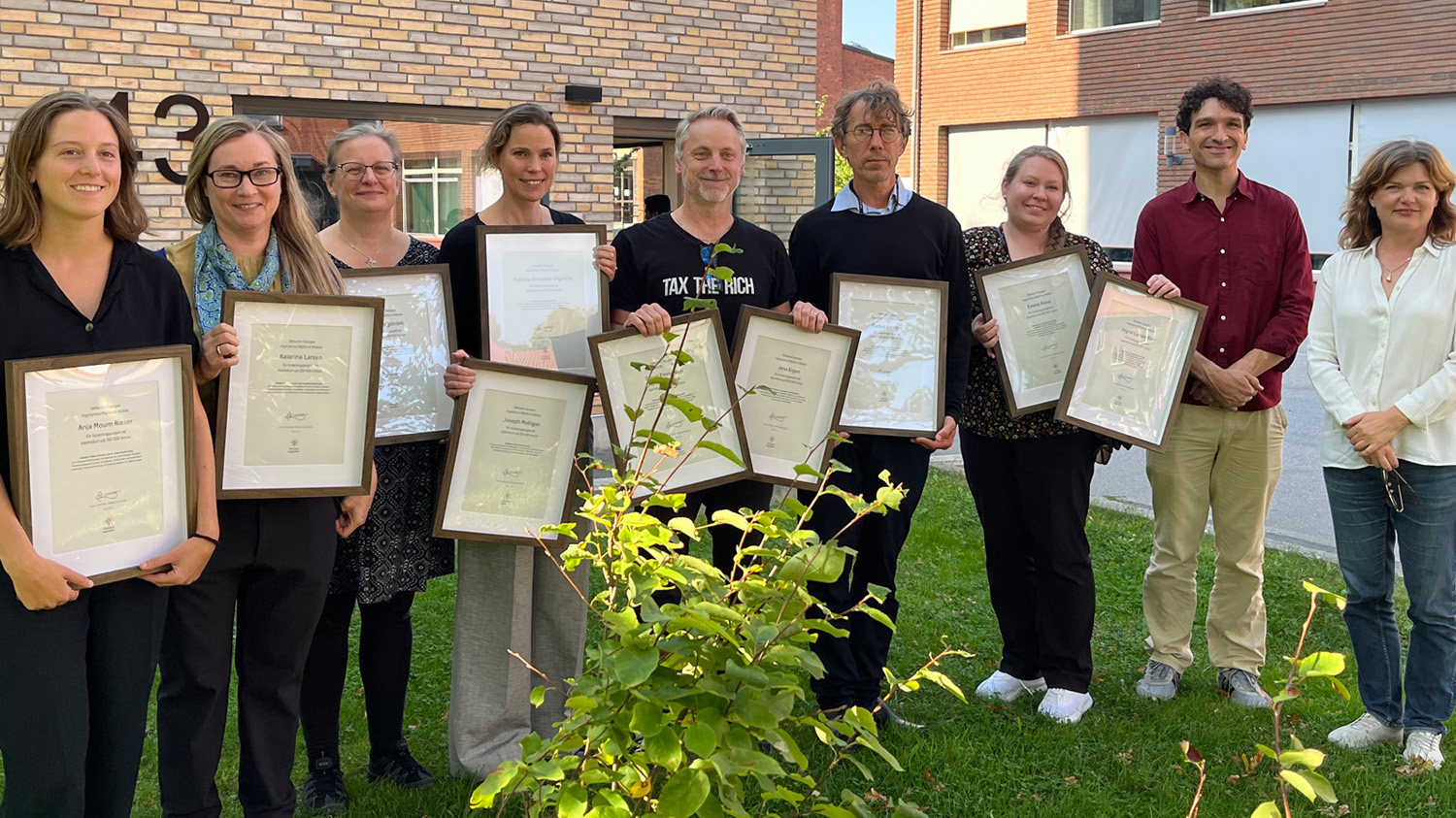 Grant recipients
