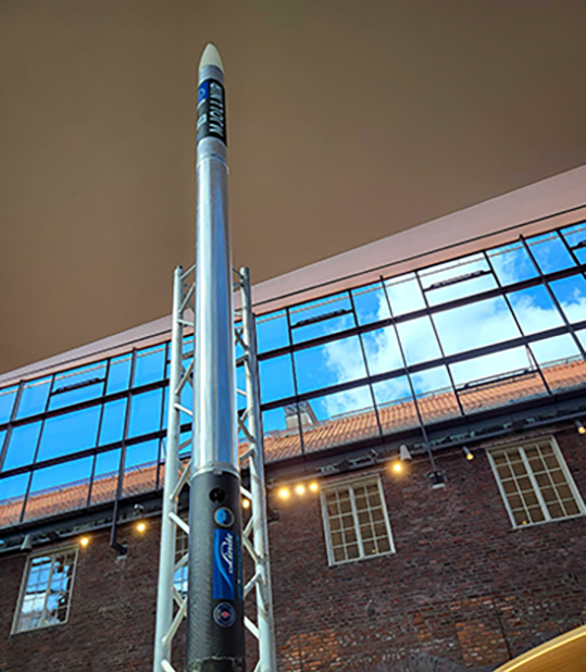 Rocket in the library