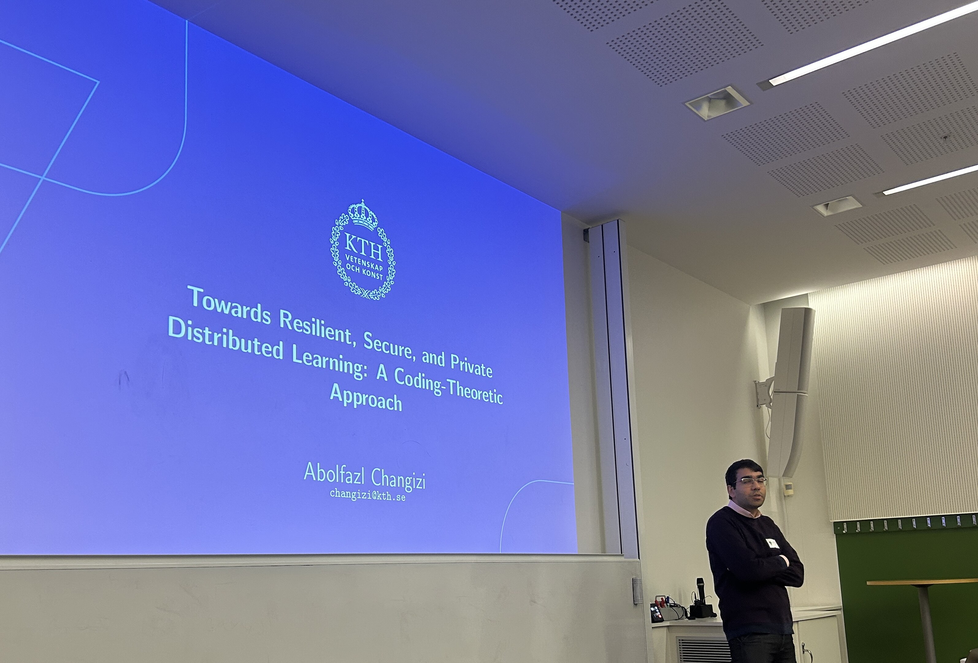 Presentation by Abolfazl Changizi