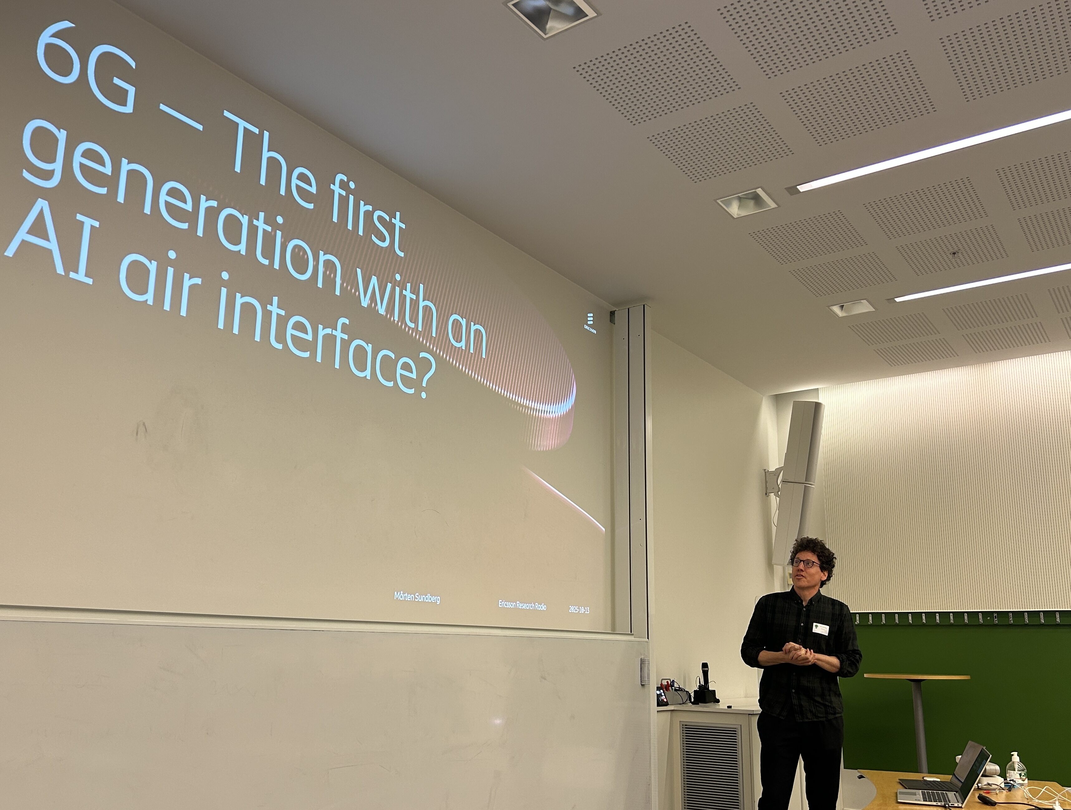 Presentation by Mårten Sundberg