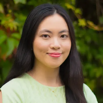 Porträttfoto av studenten Isabella