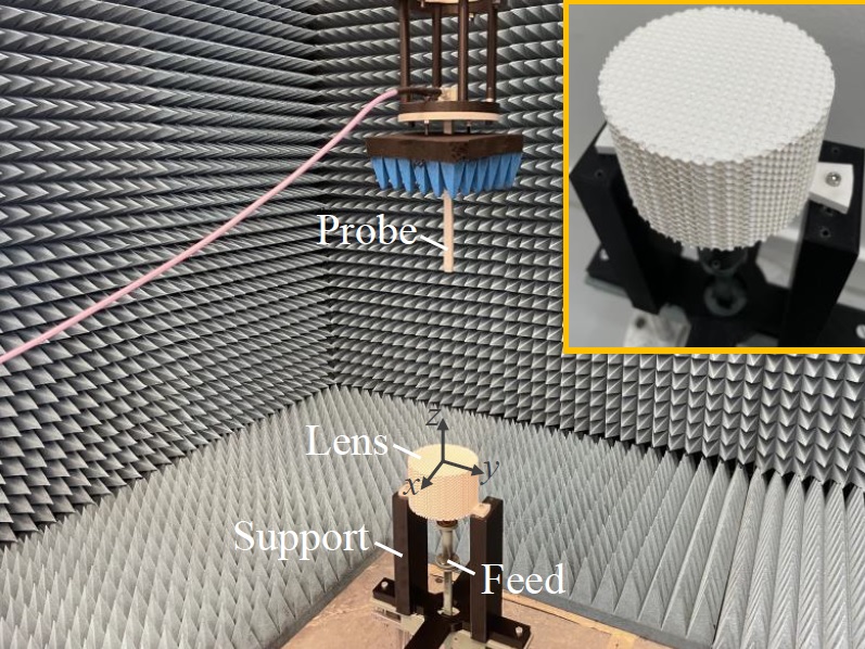 Proposed design of a quasi-nondiffracting radial Gradient Index (GRIN) lens