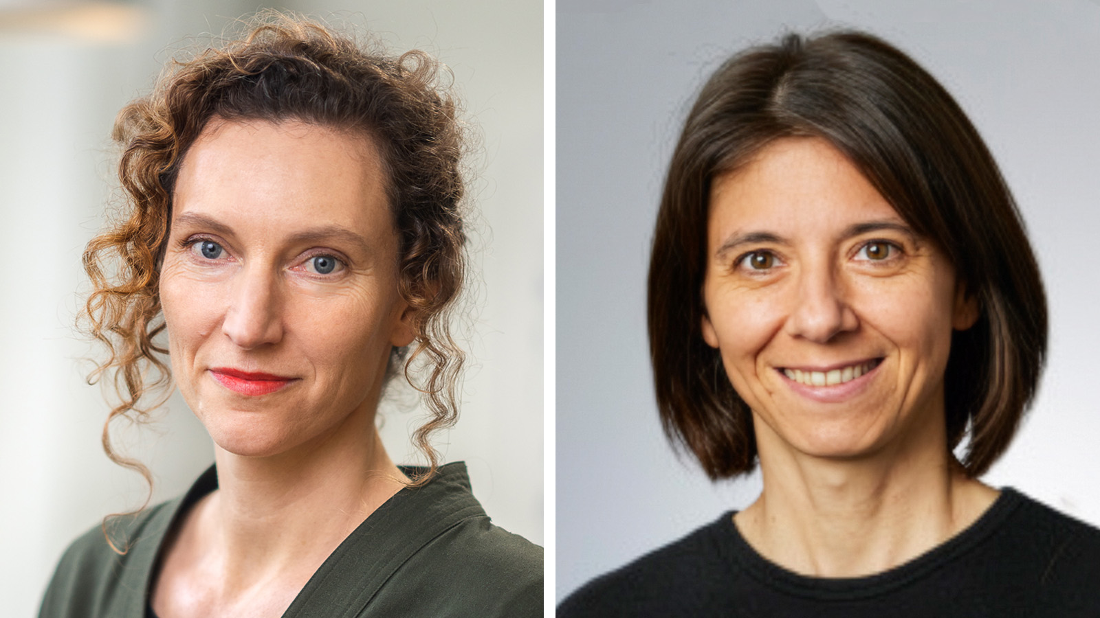 KTH researchers Karin Bradley and Luigia Brandimarte. 