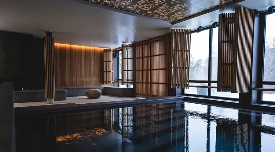 A swimming pool.