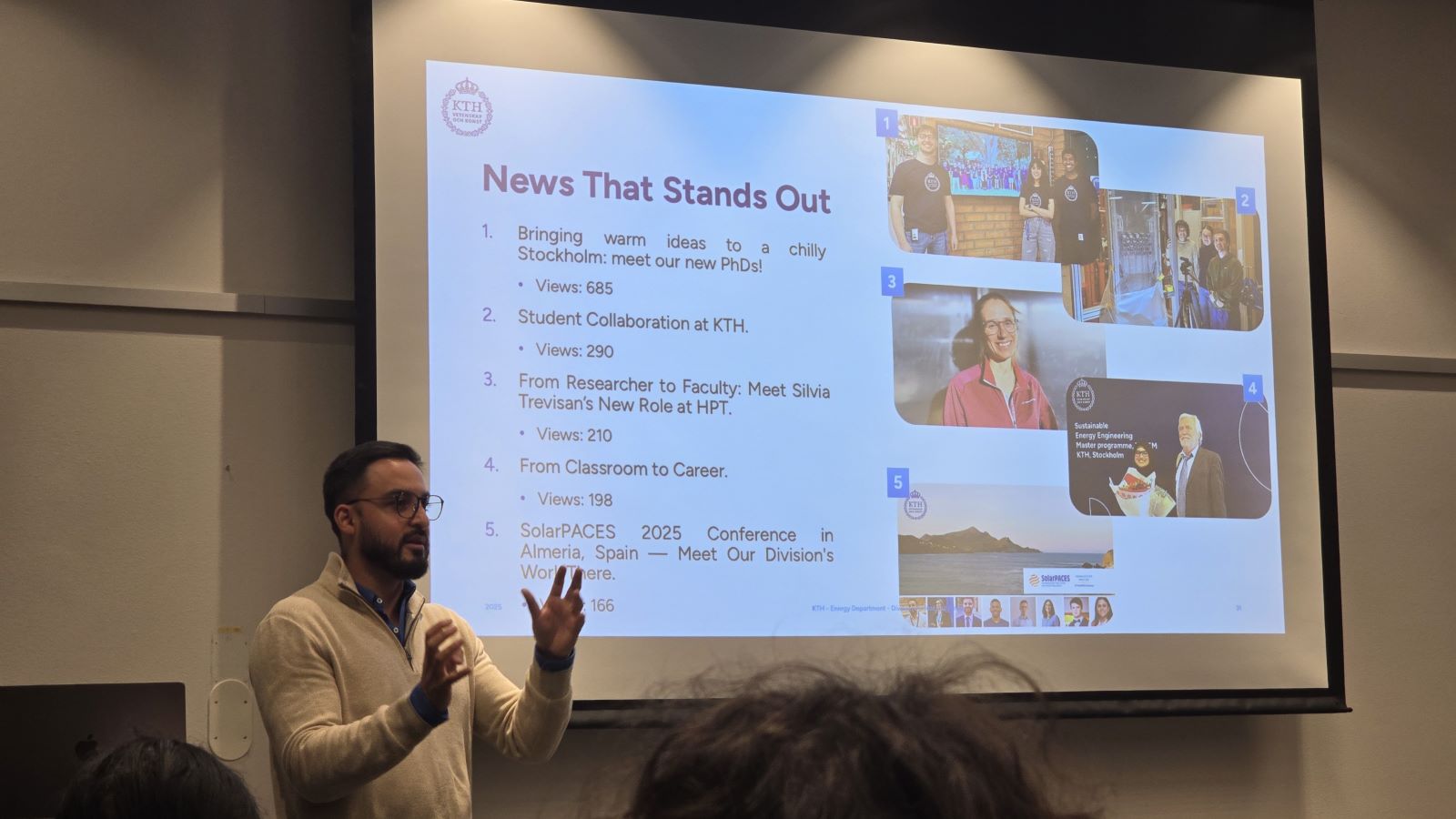 Year-end wrap-up presentation by HPT Division Head - Assoc. Prof. Rafael Guedez