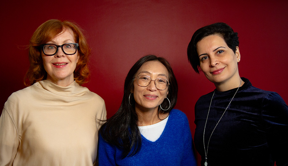 Åsa Karsberg, Lisa-Mee Swartz, Zahra Kalantari