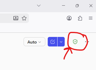 Bilden visar den gröna sköldsymbolen
