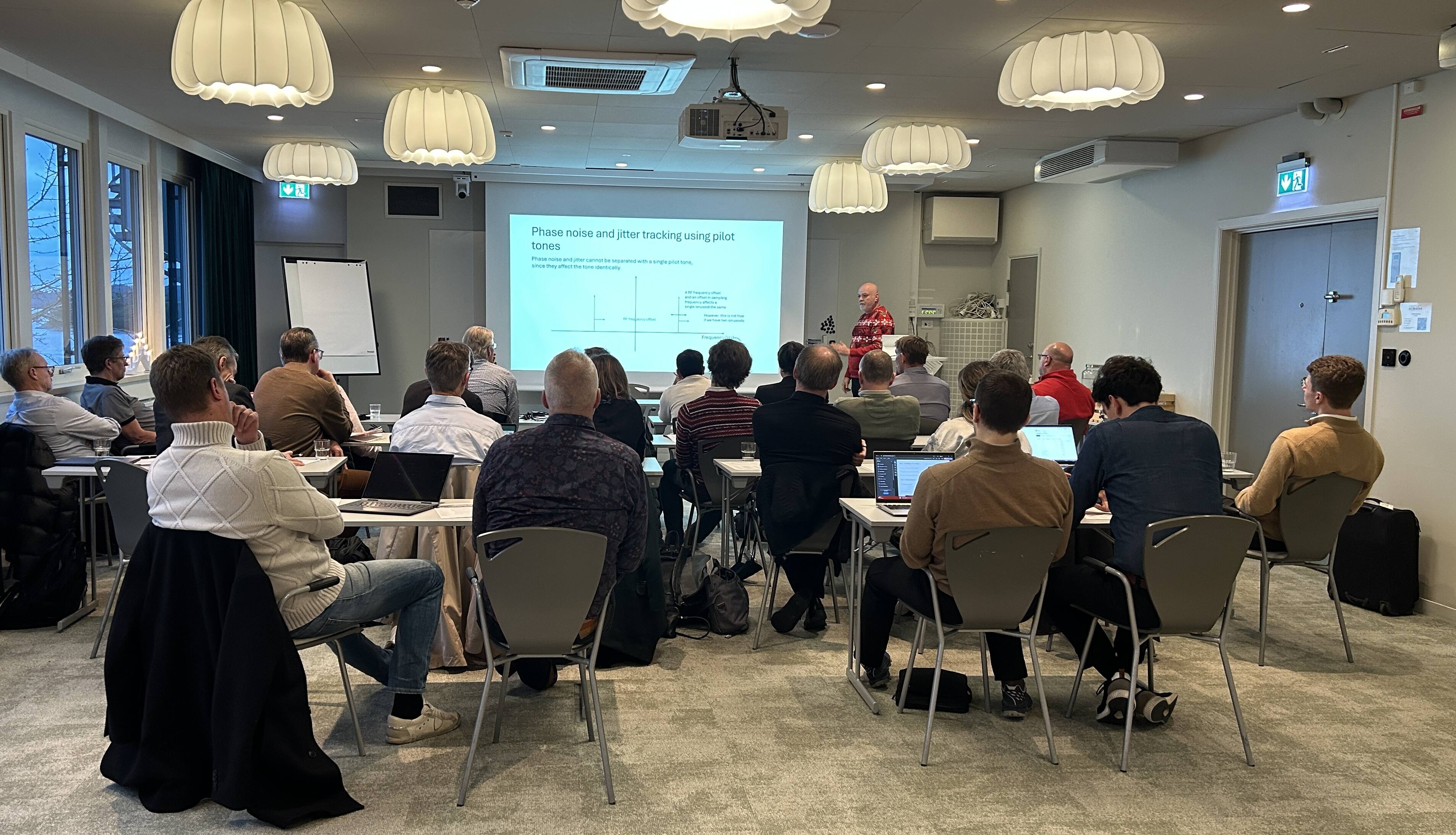 Thomas Eriksson presenting