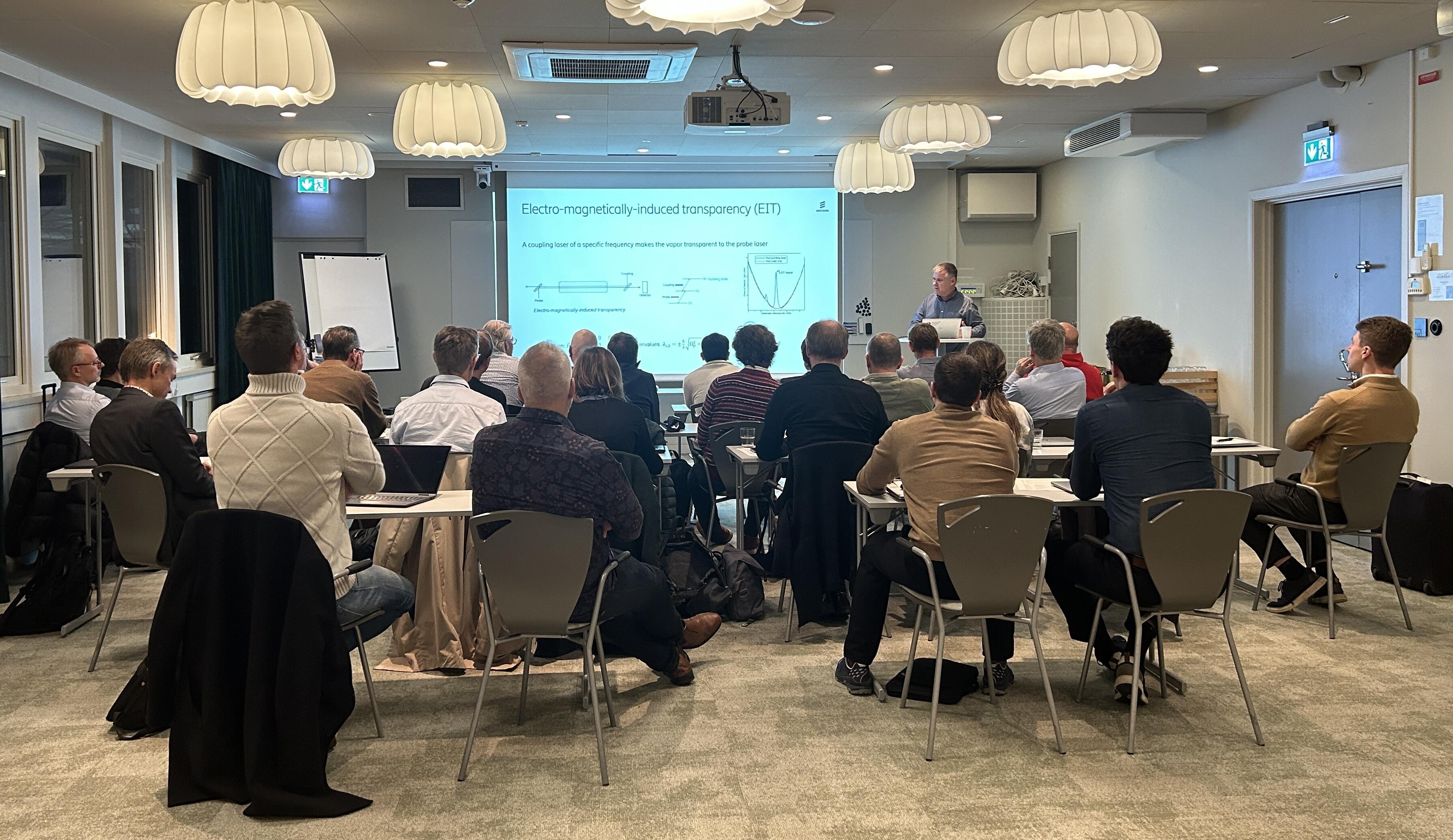 Erik Dahlman Presenting