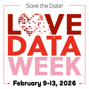 Love Data Week logotyp