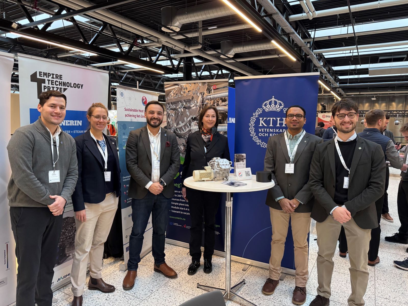 KTH HPT Researchers at the 2026 High Temperature Heat Pump Symposium in Copenhagen, Denmark