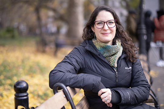 Porträttfoto av Amy Kapit