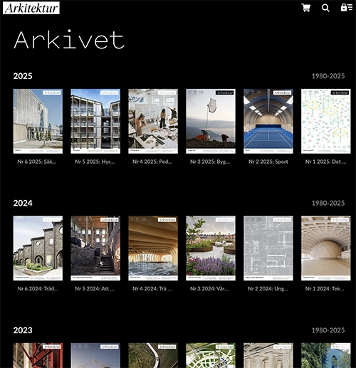 Arkitektur digitala arkivet