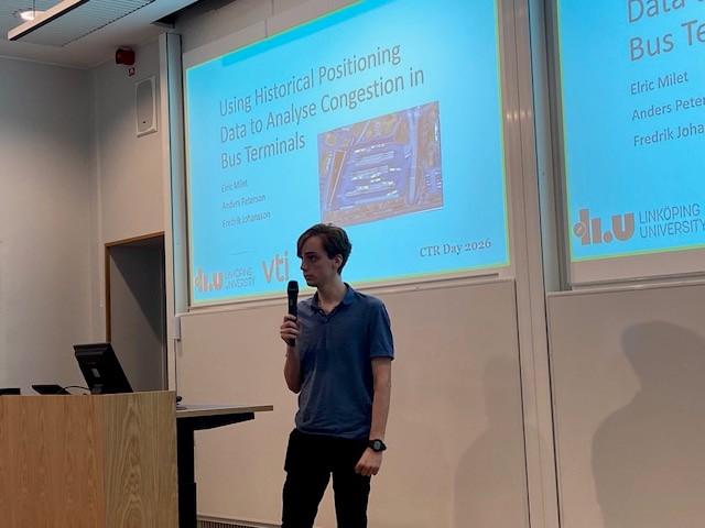 a person presenting