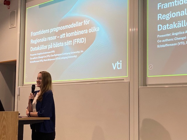 a person presenting