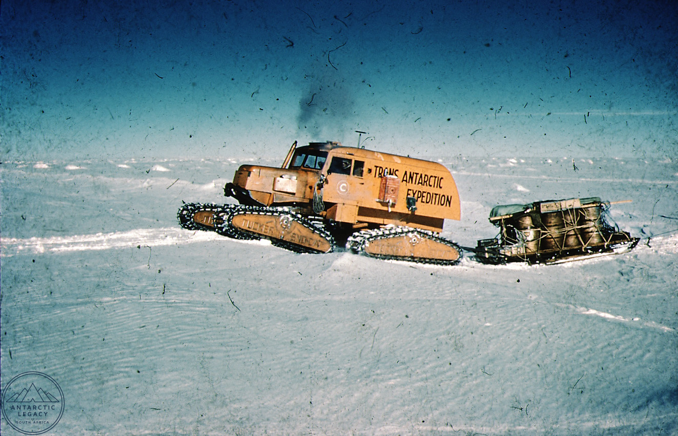 Vehicle on Antarctic