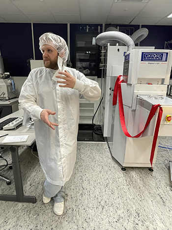 Man in lab
