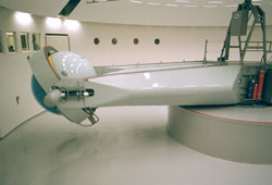 Bild på dynamisk flygsimulator