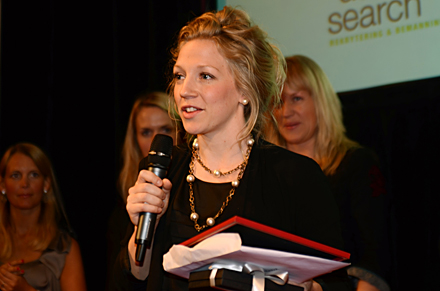 Katarina Larsson, årets Future Female Leader Award