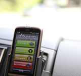 Mobil-appen för miljövänlig, säker bilkörning.