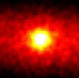 Bild av solen i "neutrinoljus"