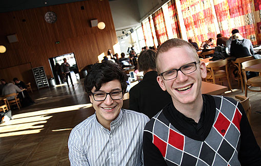 Elias Lindqvist och David Björklund, THS.