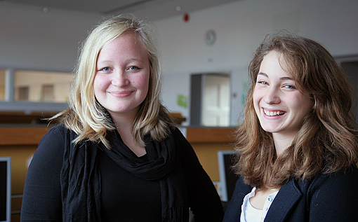 Ida Vainionpää och Sophie Davidsson 