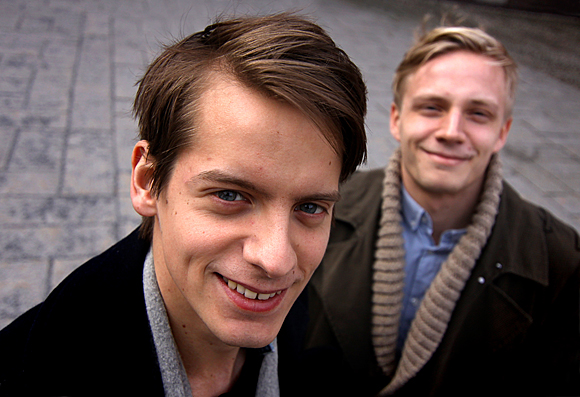 KTH-studenterna Klas Moldéus och Ludvig Persson har utvecklat en app för Iphone och Android som älskas av svenska museer.