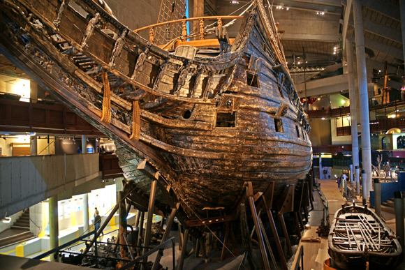 Regalskeppet Vasa betraktas varje år av 1,2 miljoner människor. Foto: Javier Kohen.