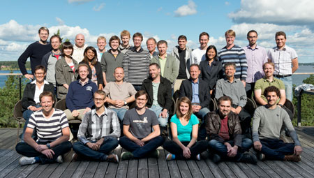 Micro and Nanosystems personell at the yearly kick-off 2012.