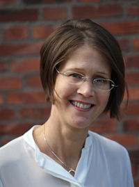 Ulrica Edlund, universitetslektor vid institutionen för fiber- och polymerteknologi vid KTH.