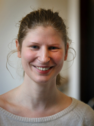Sophia Bäckström, projektledare för mjukvaran. Foto: Peter Larsson 