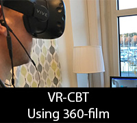 VR-CBT using 360 film