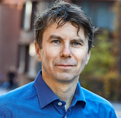 Porträttbild på Peter Savolainen, professor i genteknologi på KTH.