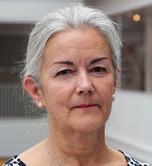 Porträtt av Britt Östlund.
