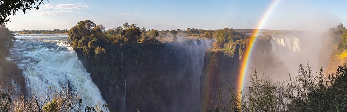 Victoria Falls of the Zambezi River