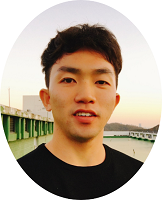 Yongkuk Jeong face and shoulders. 