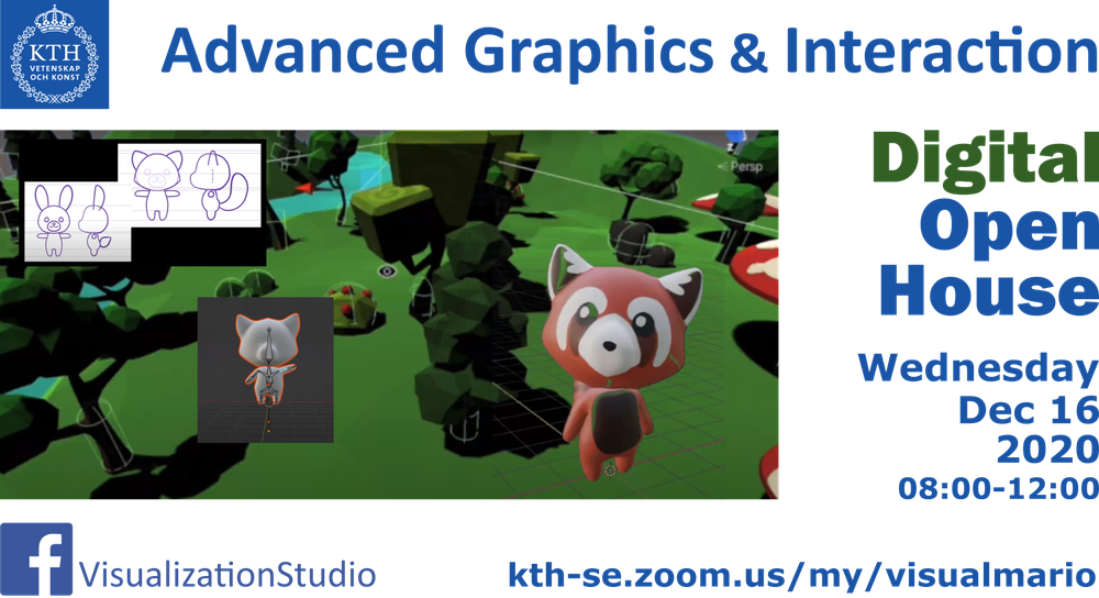 Advanced Graphics and Interaction 2020 Digital Open House Dec 16 8-12