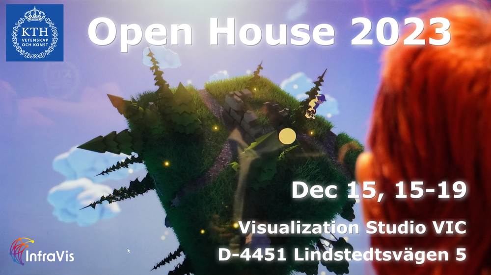 Advanced Graphics and Interaction - Visualization Studio VIC Open House 2023.